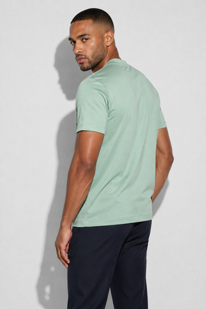 Mercerized T-shirt — Light Green — Mercerized Cotton T-shirts