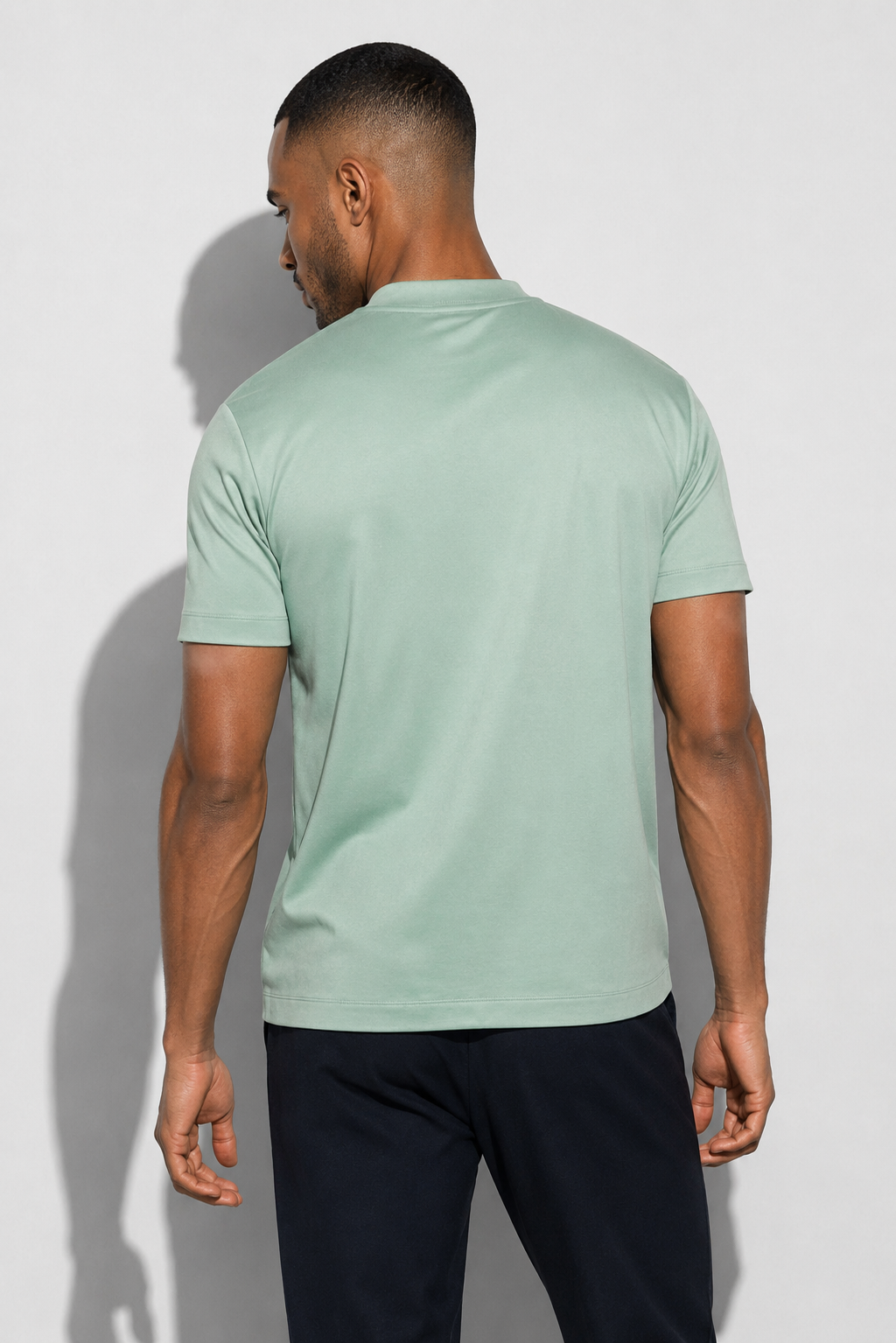 Mercerized T-shirt — Light Green — Mercerized Cotton T-shirts