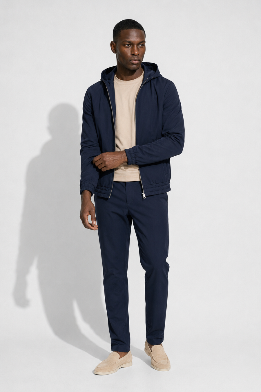 Hooded Travel Set — Navy — Hooded Travel sets