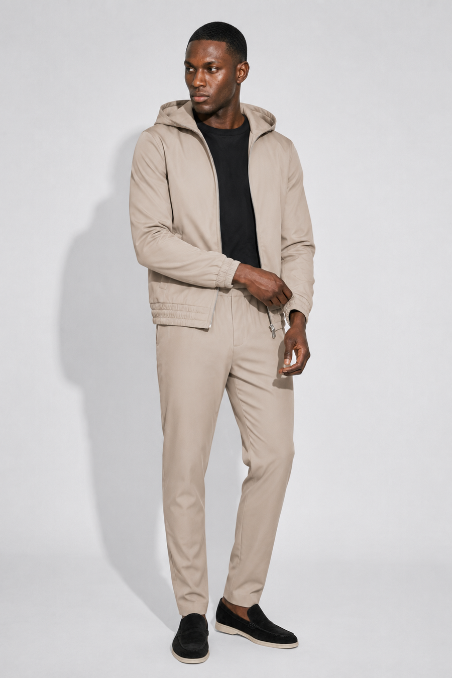 Hooded Travel Set — Beige — Hooded Travel sets
