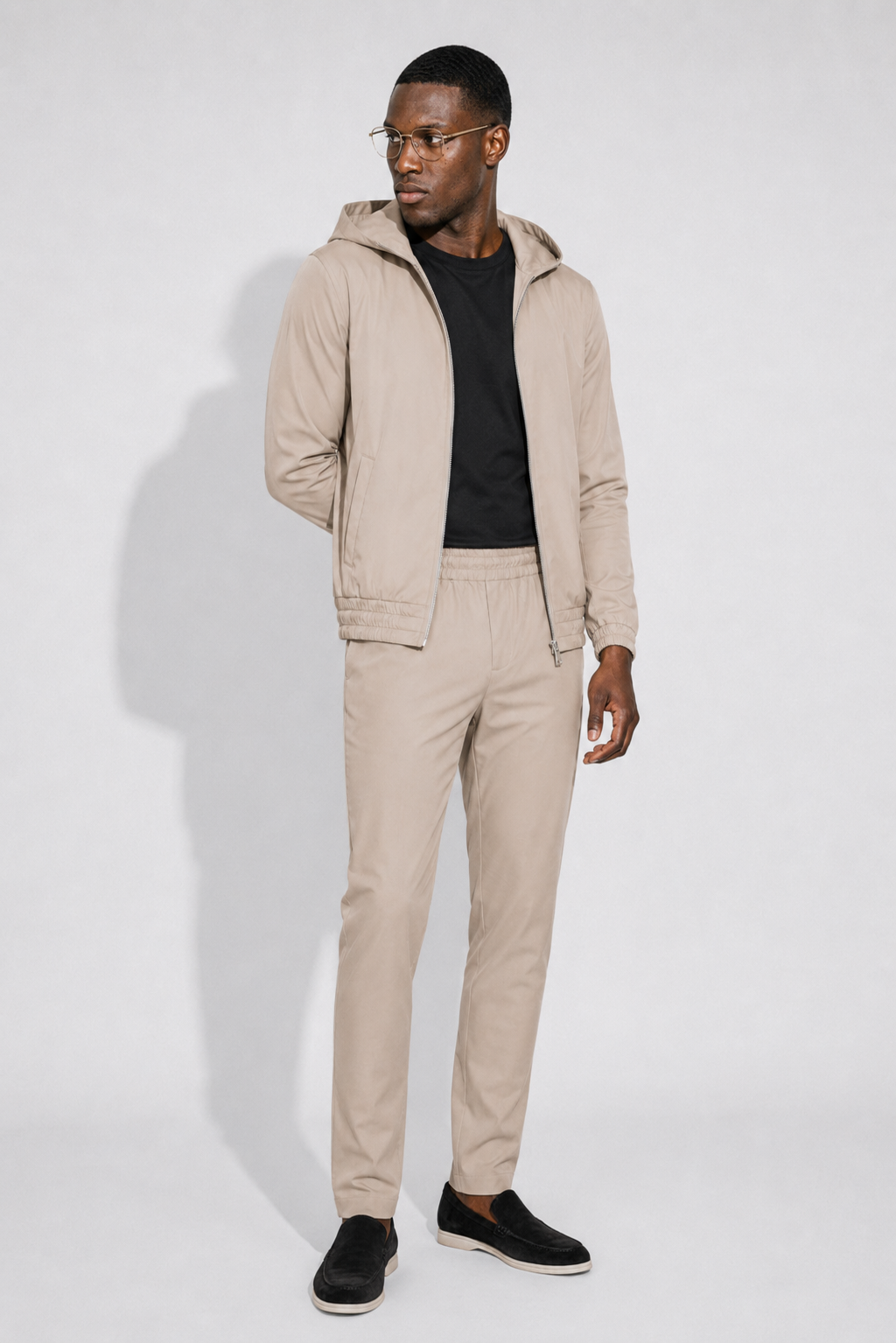 Hooded Travel Set — Beige — Hooded Travel sets