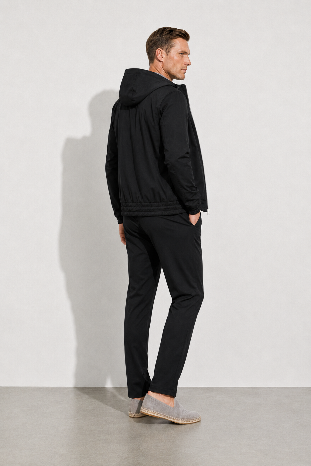 Hooded Travel Set — Black — Hooded Travel sets