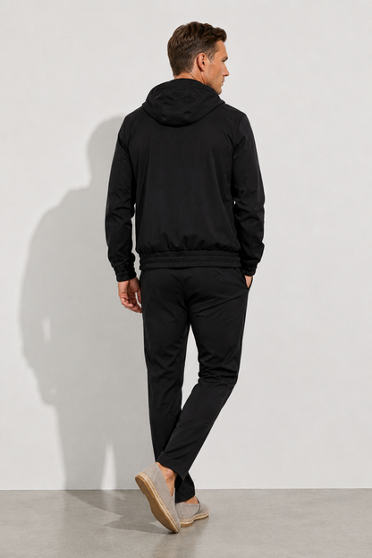 Hooded Travel Set — Black — Hooded Travel sets