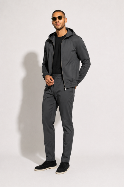 Hooded Travel Set — Charcoal Grey — Hooded Travel sets