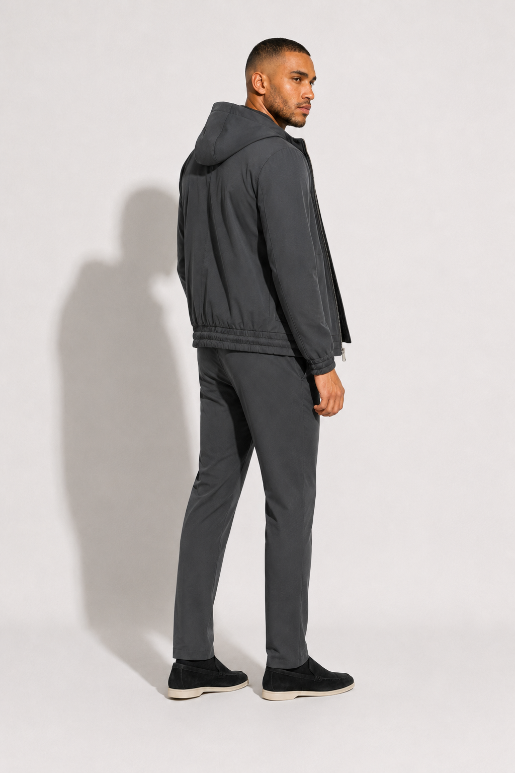 Hooded Travel Set — Charcoal Grey — Hooded Travel sets