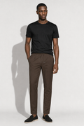 Smart Stretch Trousers — Brown — Smart trousers