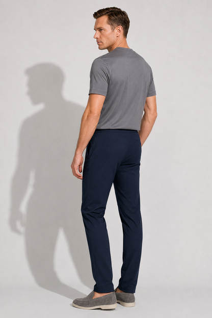 Smart Stretch Trousers — Navy — Smart trousers