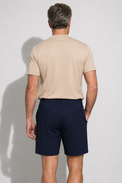 Drawstring Shorts — Navy — Shorts