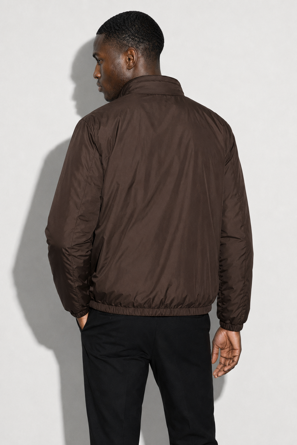 Reversible Puffer Jacket — Brown — Reversible Puffer Jackets
