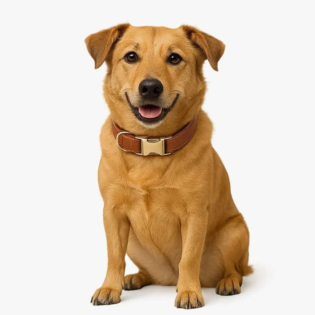 Leather Dog Collar – Full-grain leather – view 2