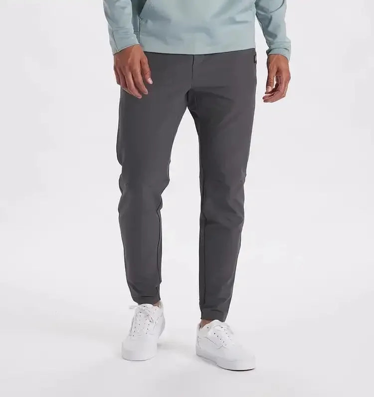 Men's Stretch Chino Trousers - Seven Colours - product view | SAINT DOR