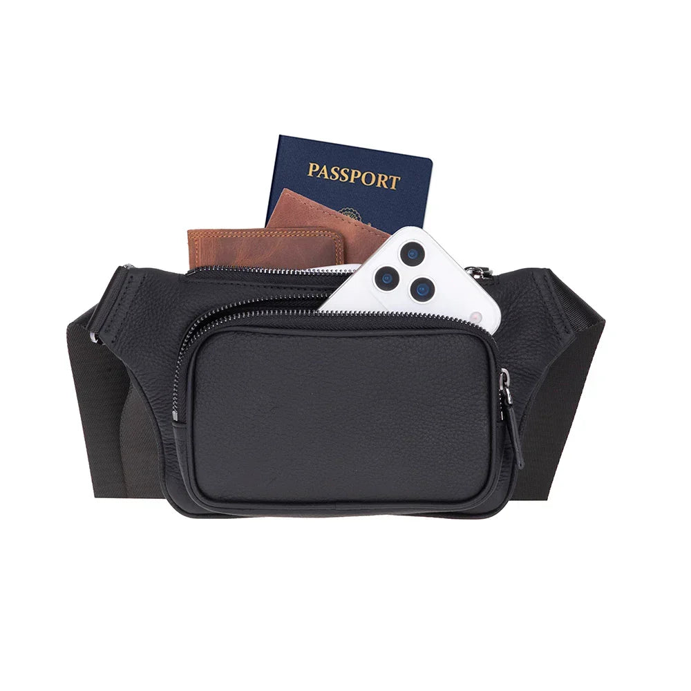 Leather Crossbody Bag – Full-grain leather – view 5