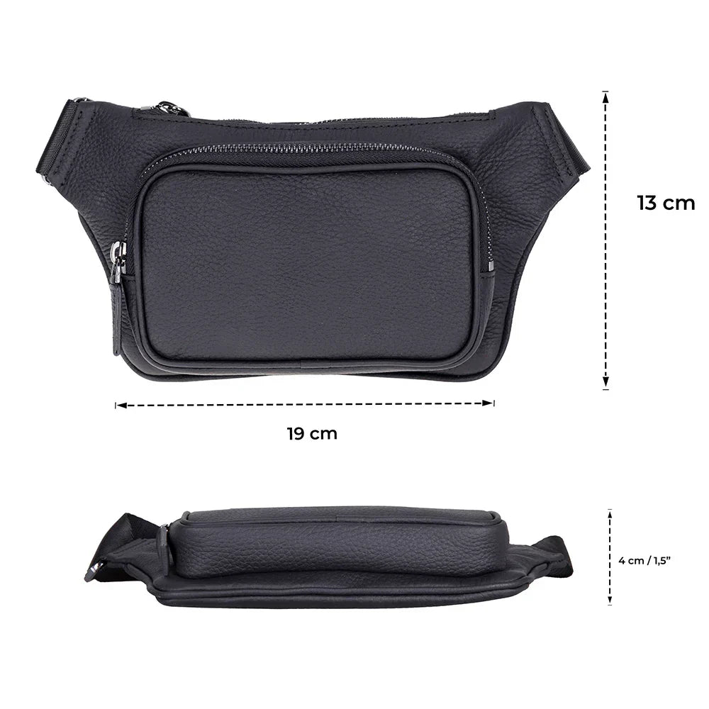Leather Crossbody Bag – Full-grain leather – view 6