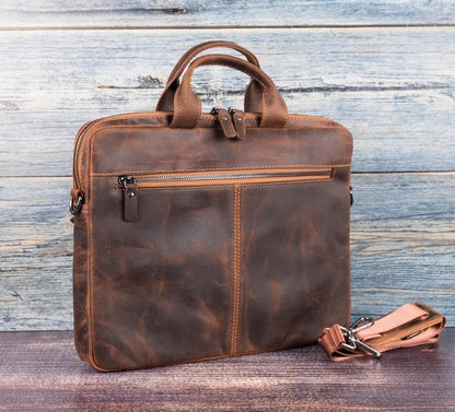 Laptop Bag – Full-grain leather – view 2