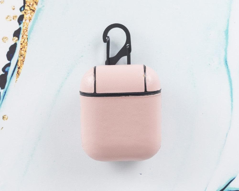 Leather AirPods 1/2 Case in Pink