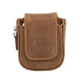 Leather AirPods 1/2 Case in Tan Brown