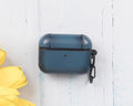 Leather AirPods Pro Case in Blue