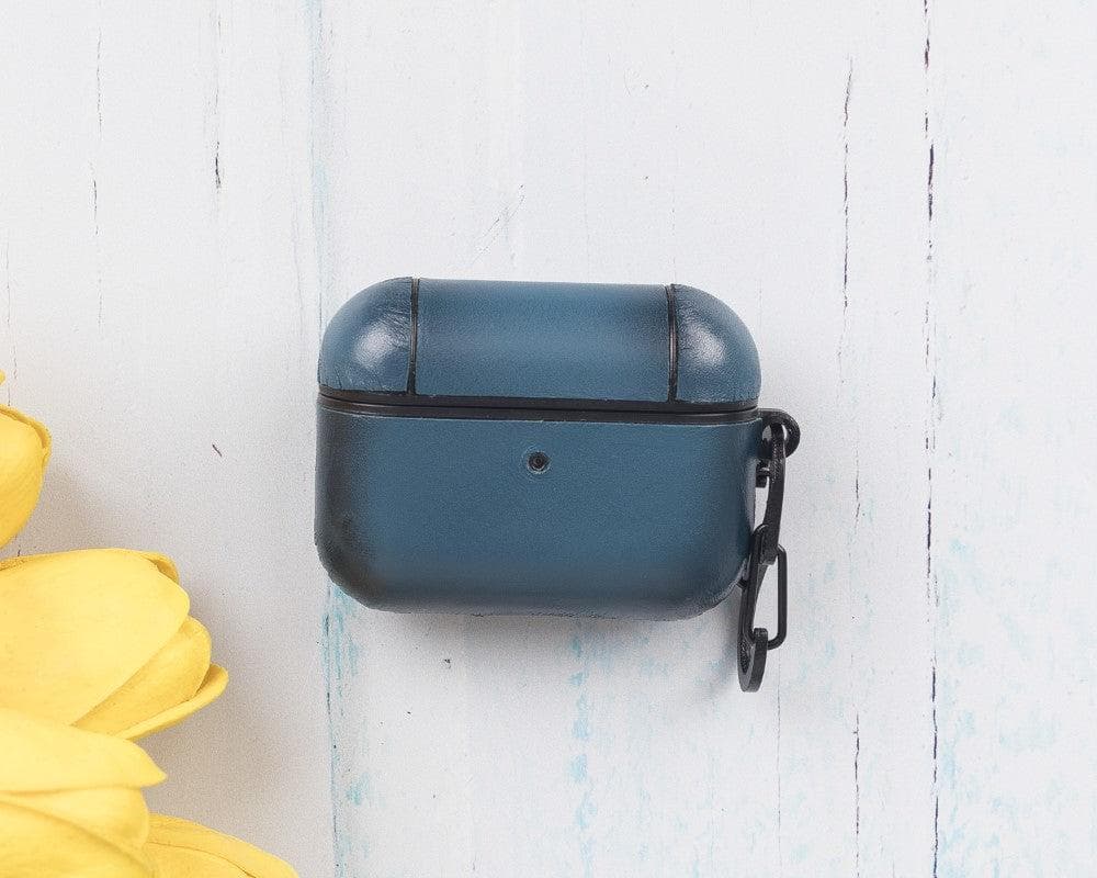 Leather AirPods Pro Case in Blue