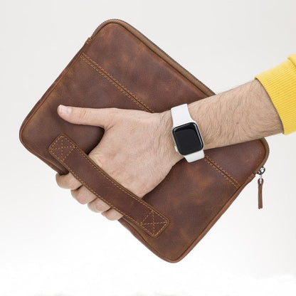 Laptop & Tablet Sleeve – Full-grain leather – view 5
