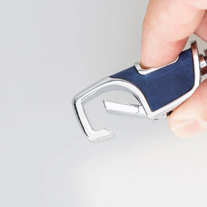 Leather Keyring – Full-grain leather – view 4