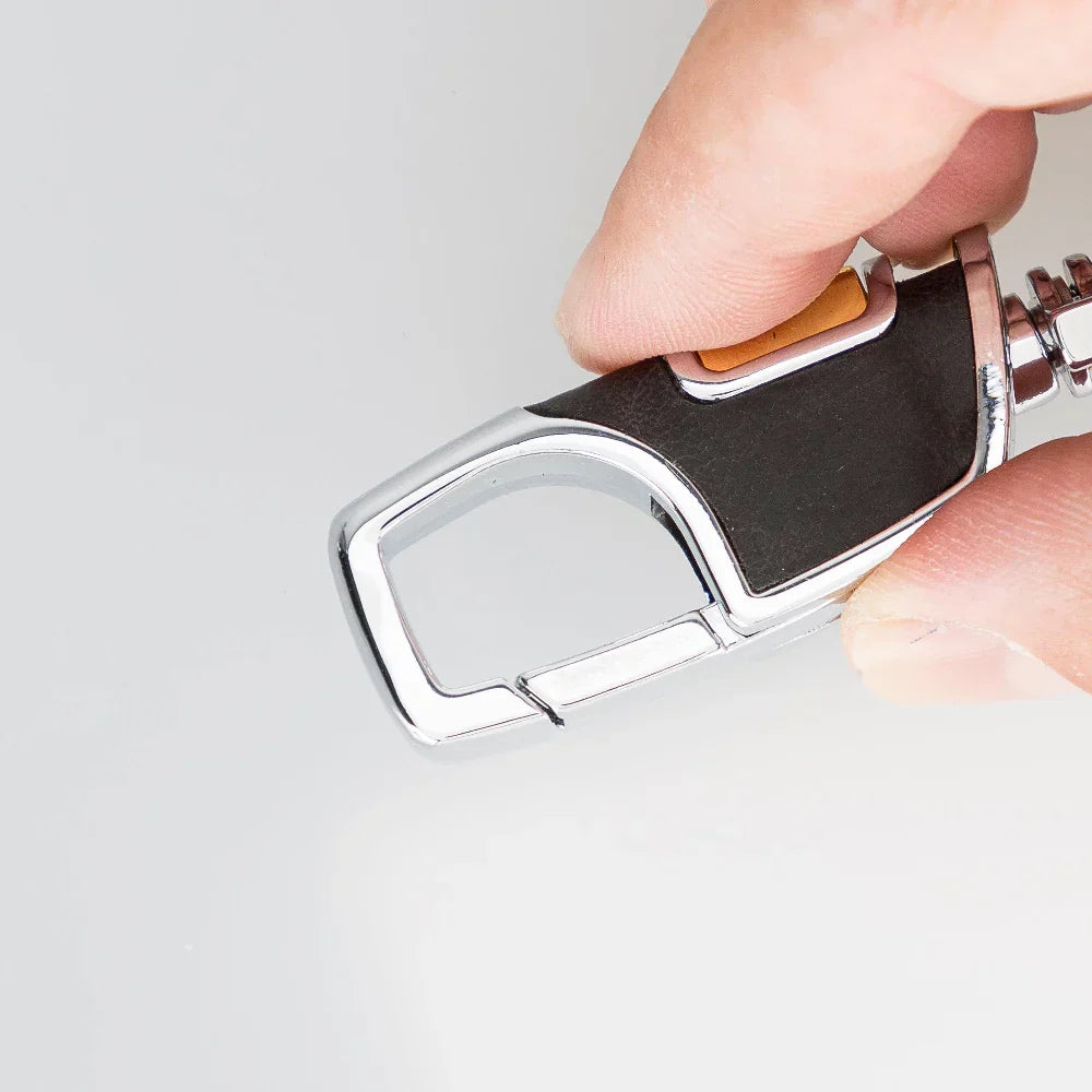 Leather Keyring – Full-grain leather – view 9