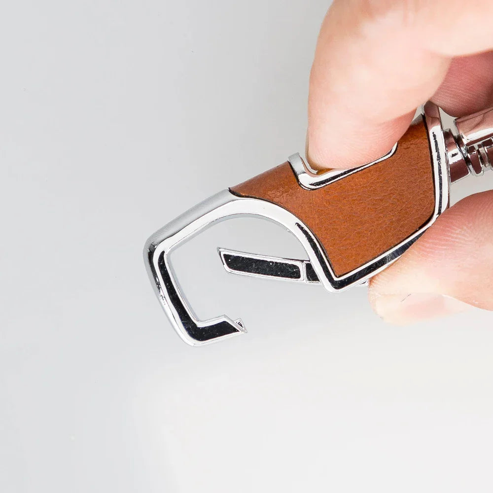 Leather Keyring – Full-grain leather – view 7