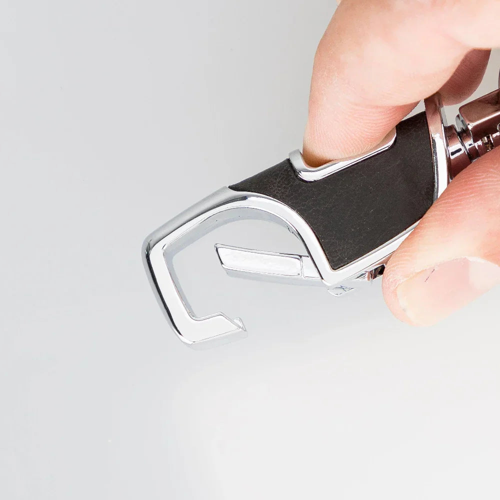 Leather Keyring – Full-grain leather – view 8