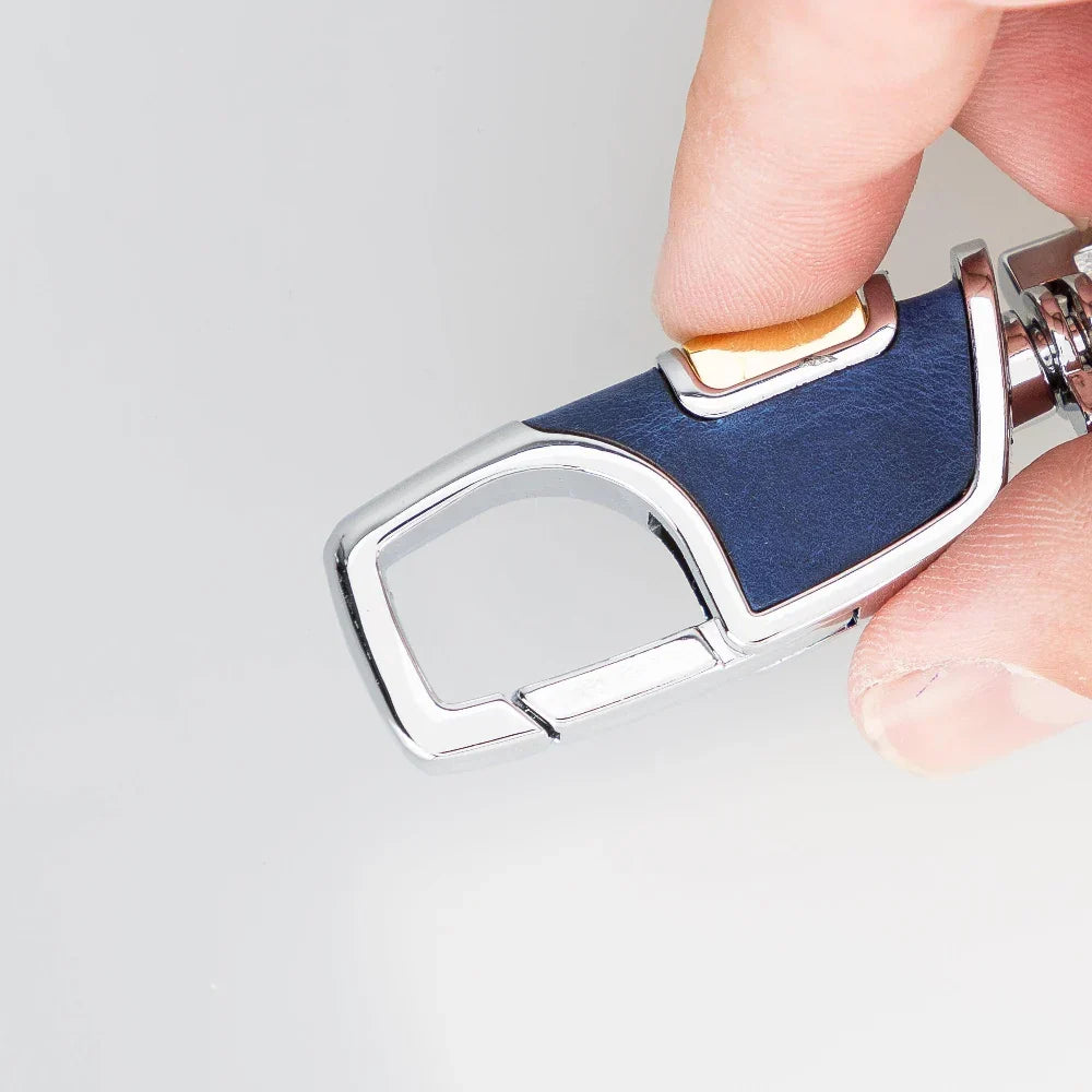 Leather Keyring – Full-grain leather – view 3
