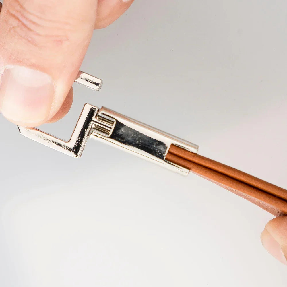 Leather Keyring – Full-grain leather – view 8
