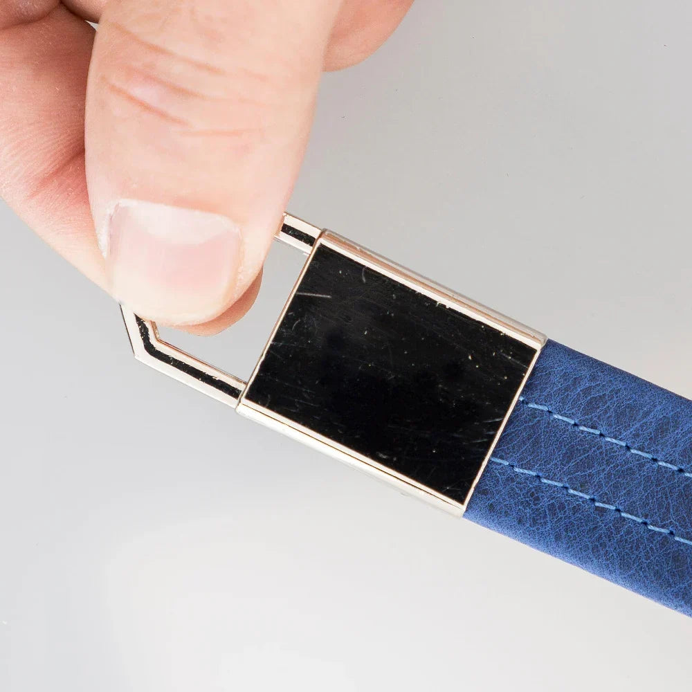 Leather Keyring – Full-grain leather – view 3