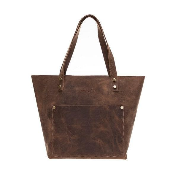 Women's Leather Bag in Moccasin
