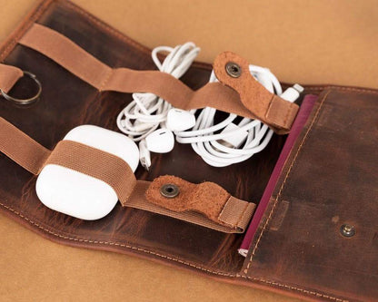 Leather Cable Organizer – Full-grain leather – view 6