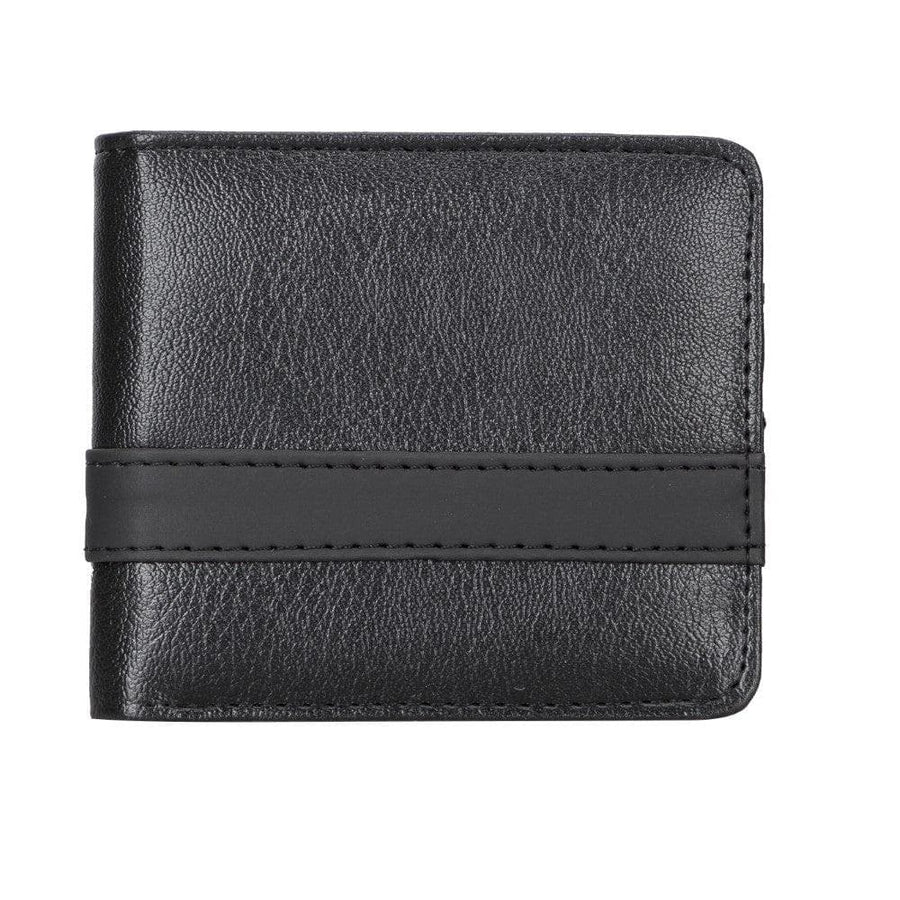 Men's Leather Wallet in Storm Gray