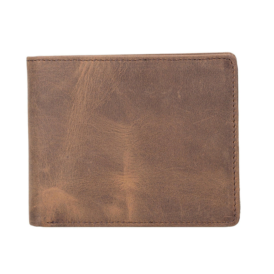 Men's Leather Wallet in Moccasin