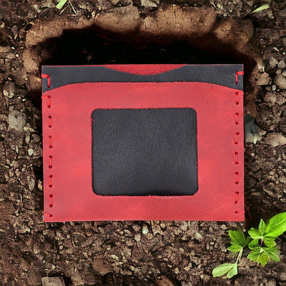 Leather Card Holder – Full-grain leather – view 4