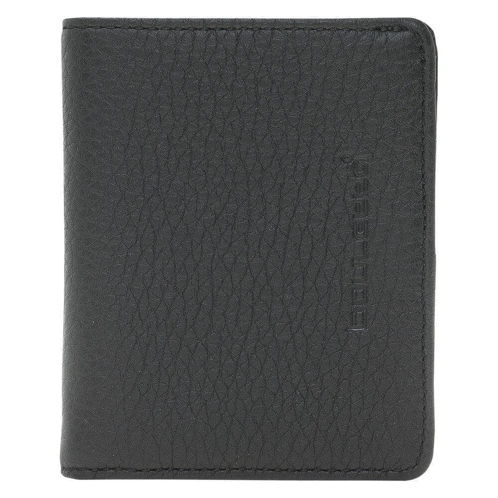 Men's Leather Wallet in Pebble Gray