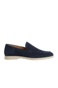 Suede Loafer — Navy — Loafers