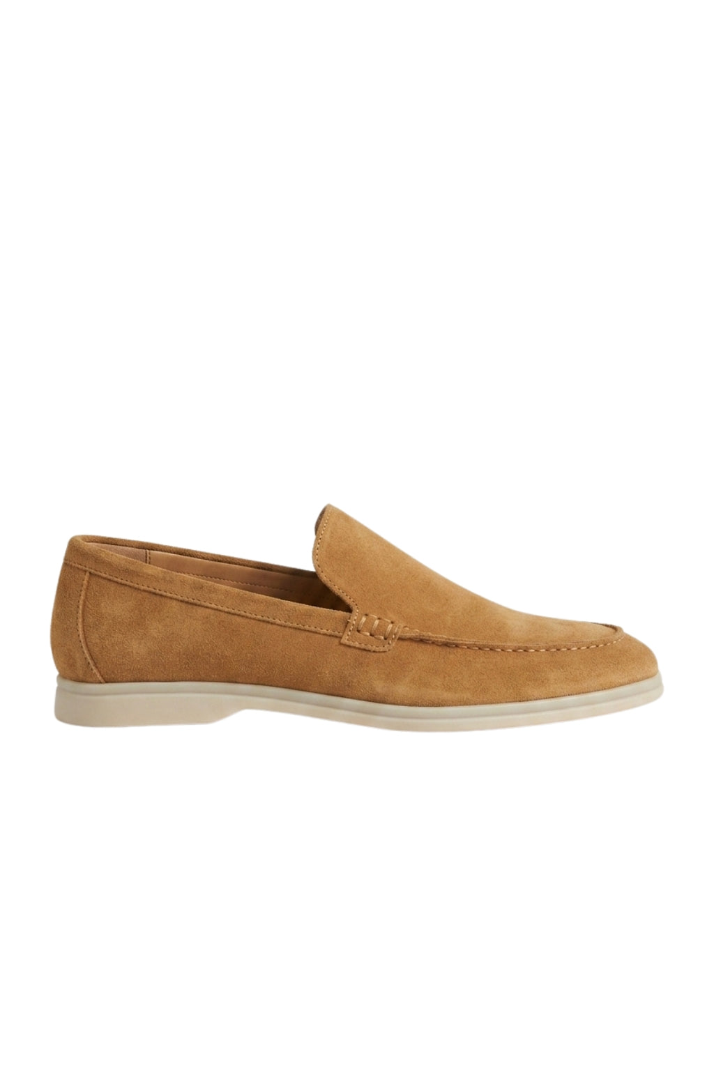 Suede Loafer — Light Tobacco — Loafers