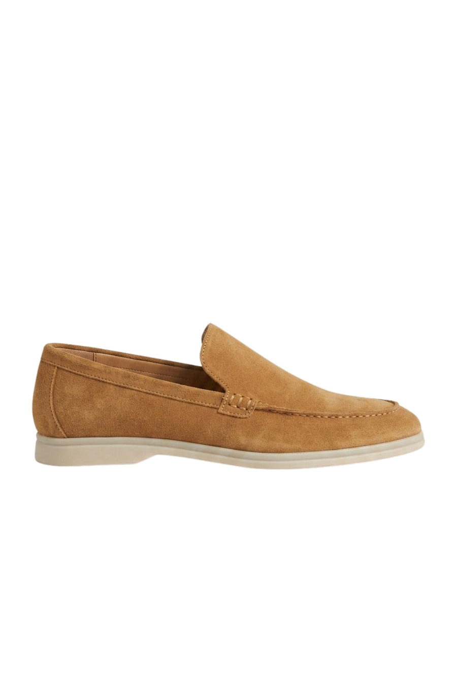 Suede Loafer — Light Tobacco — Loafers