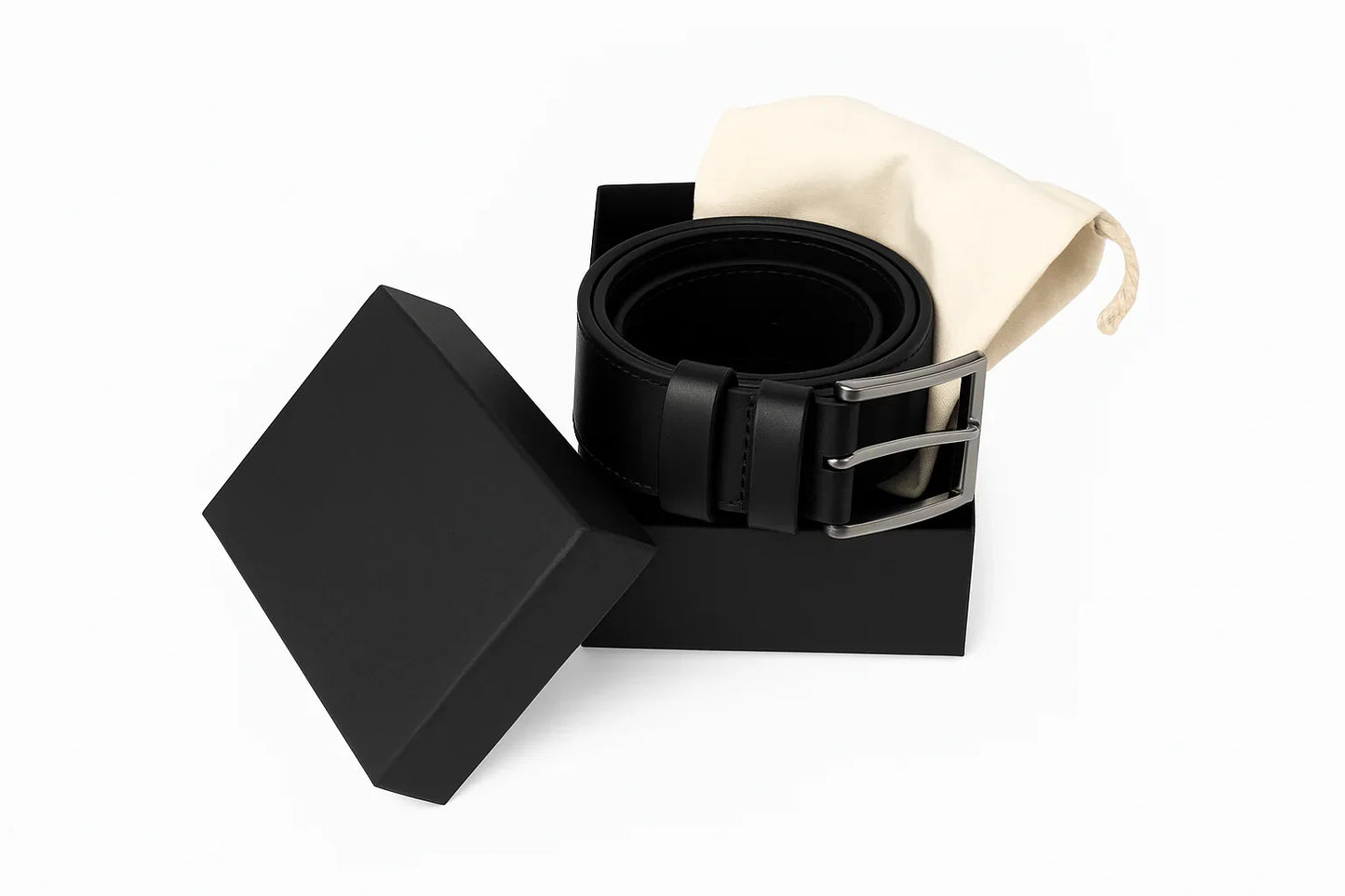 Men's Leather Belt – Full-grain leather – view 7