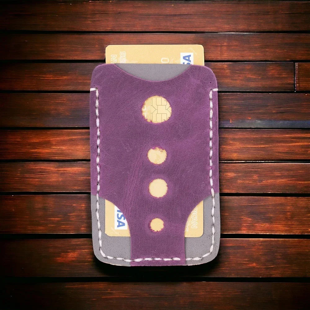 Leather Card Holder – Full-grain leather – view 6