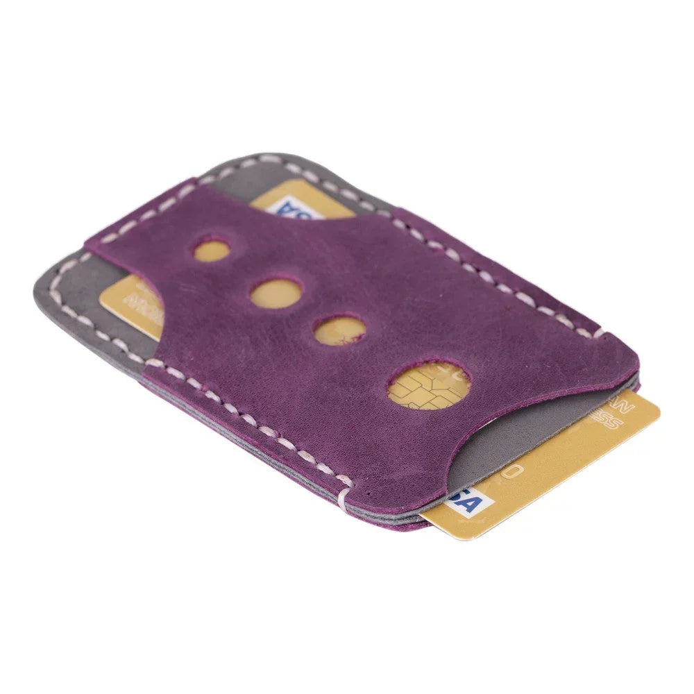 Leather Card Holder – Full-grain leather – view 3