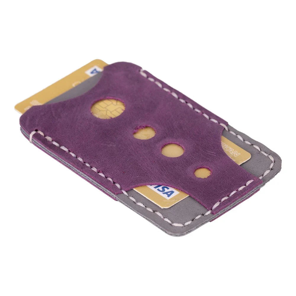 Leather Card Holder – Full-grain leather – view 4