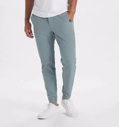 Men's Stretch Chino Trousers - Seven Colours - side view | SAINT DOR